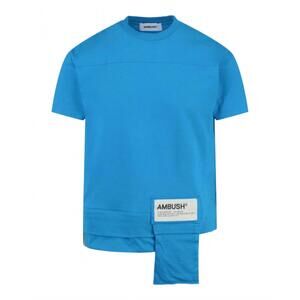 NEW AMBUSH men's waist pocket t-shirt in blue